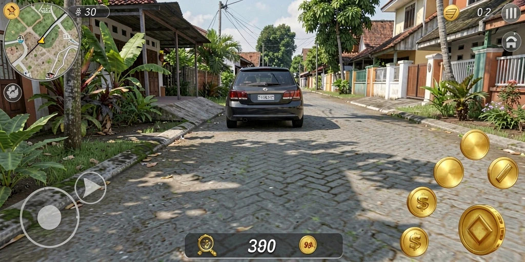 Tampilan antarmuka yang intuitif dan menarik.