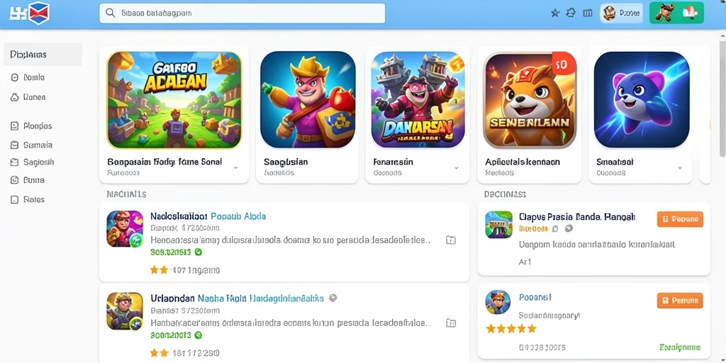 Tampilan antarmuka yang menarik dan mudah digunakan.