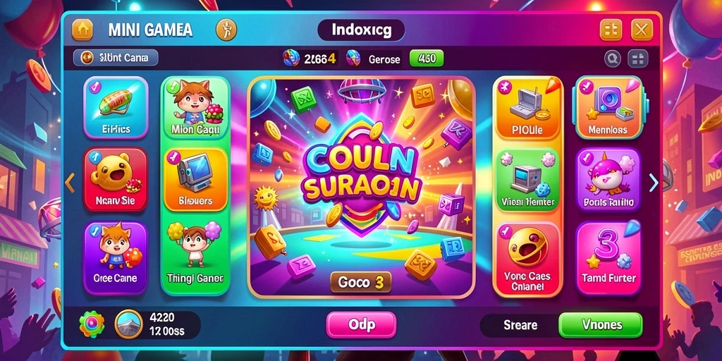Tangkapan layar menunjukkan pemandangan indah dalam game.