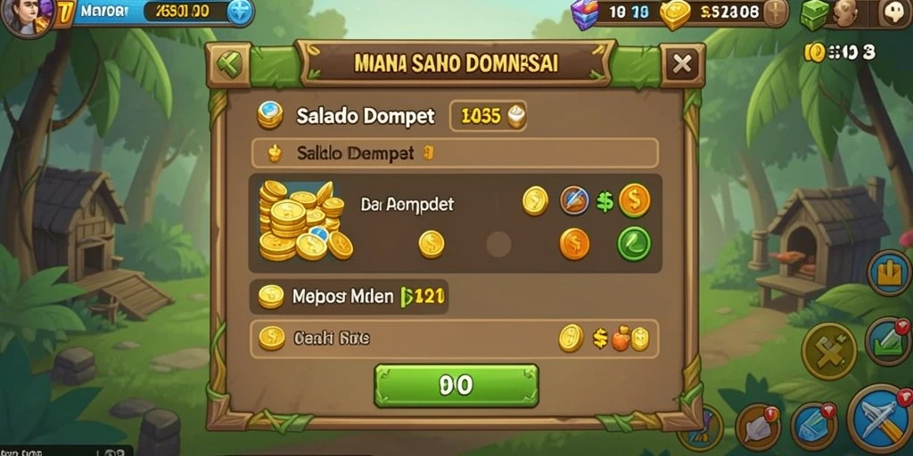 Screenshot menunjukkan karakter utama dalam action.