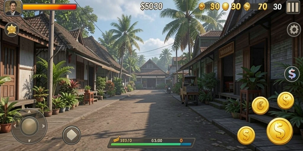 Tampilan antarmuka JERUKBET yang modern dan menarik.