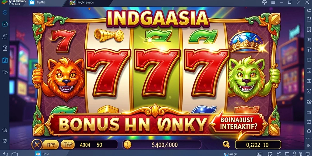 Screenshot menampilkan antarmuka awal JOSS777 yang menarik.