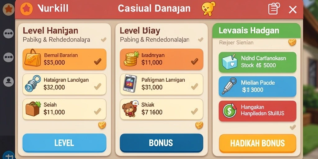Tampilan antarmuka yang ramah pengguna dan menarik.