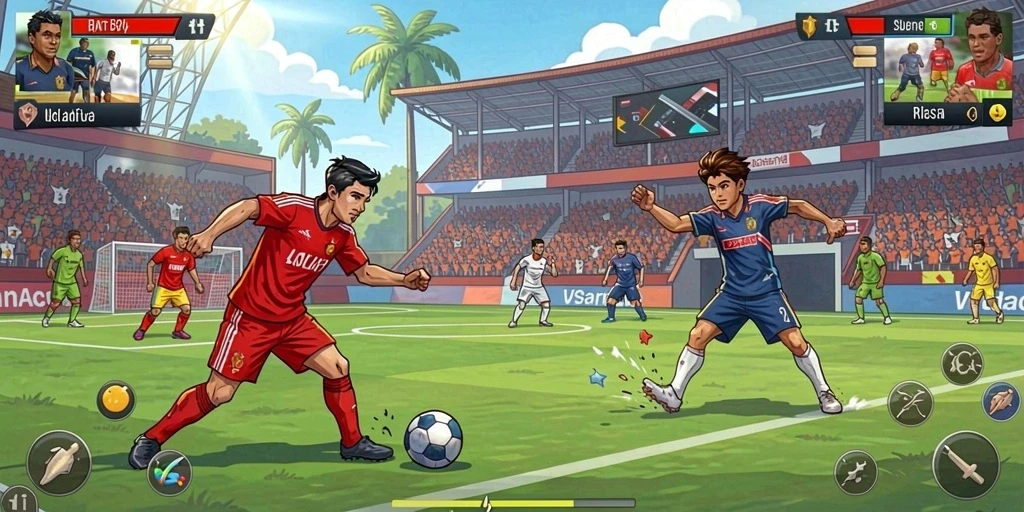 Tampilan awal dunia fantasi yang menakjubkan.