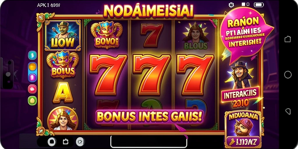 Tampilan awal game yang menarik perhatian.