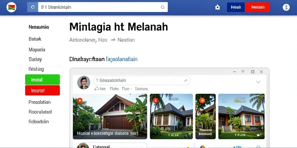Tampilan awal yang menarik dan intuitif.