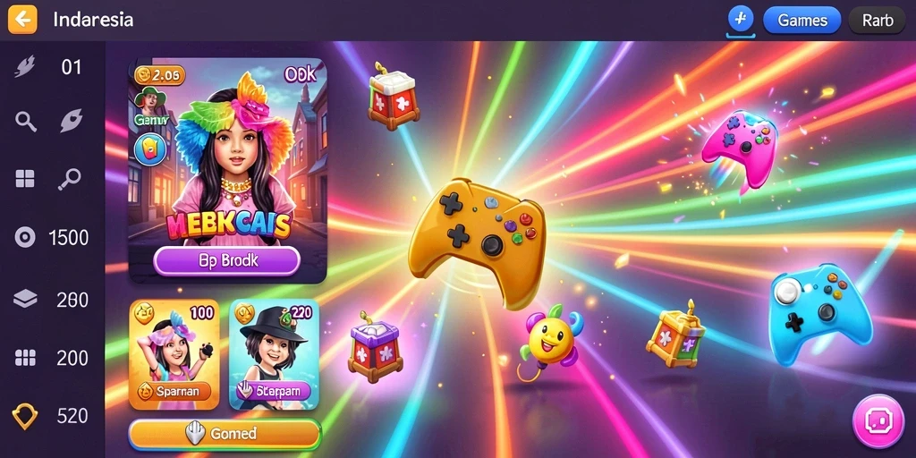 Screenshot menampilkan aksi karakter dalam pertempuran yang seru.