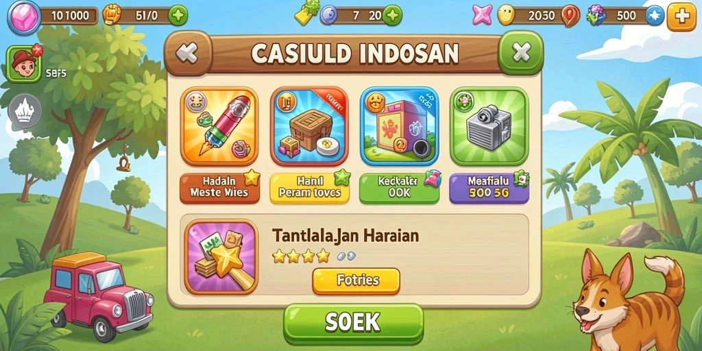 Tampilan antarmuka yang menarik dan mudah digunakan.