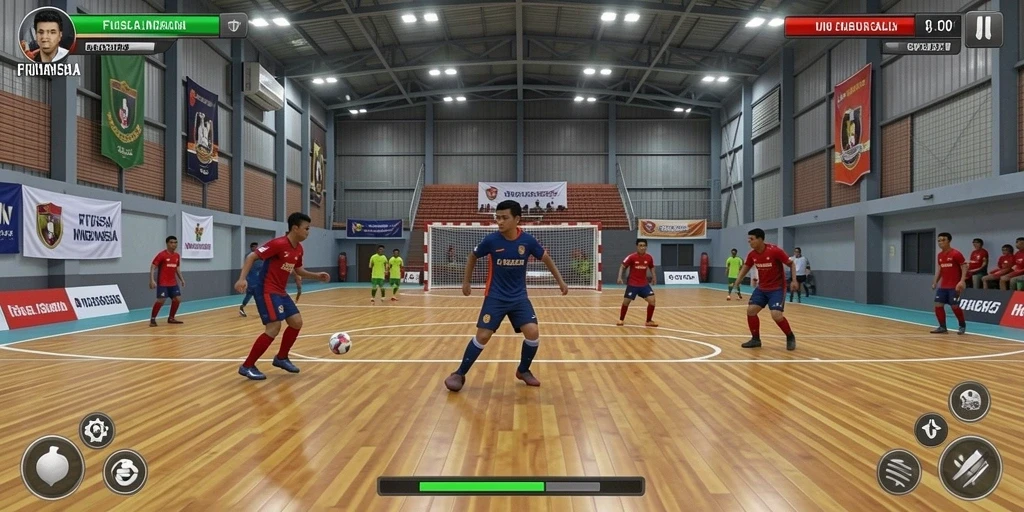 Tampilan antarmuka utama S9S9 yang menarik.