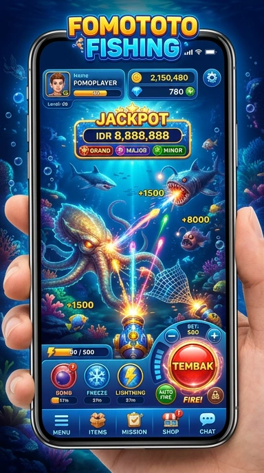 Cuplikan layar menu unduhan fomototo untuk perangkat Android